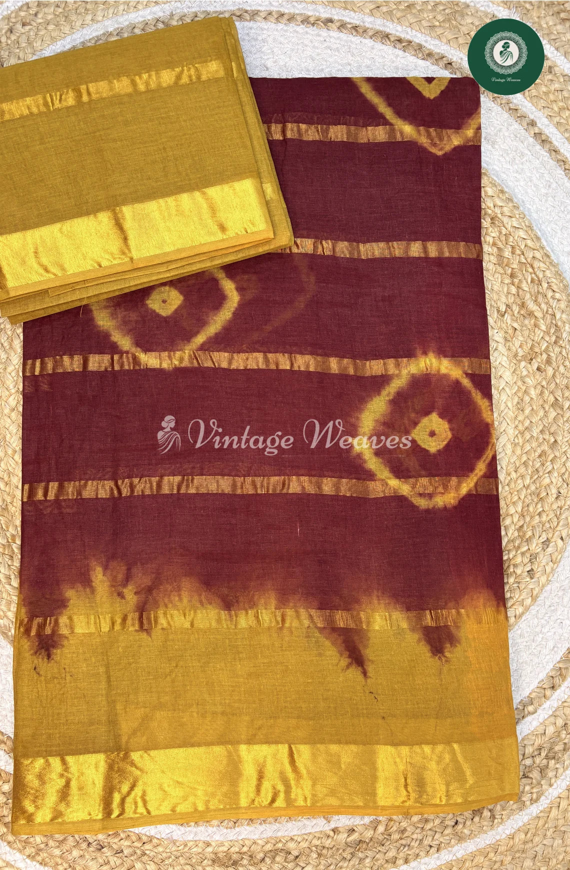 Daily Wear Cotton Saree-Redwithskin (1)