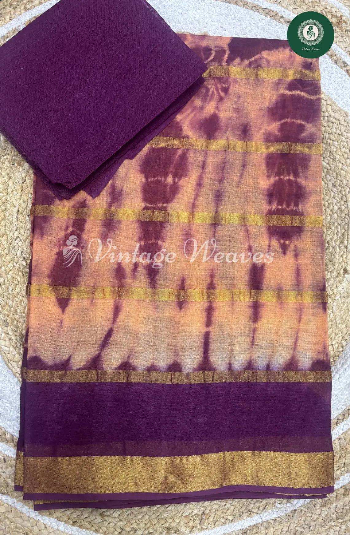 Dailywear Cotton Saree-LightOrange