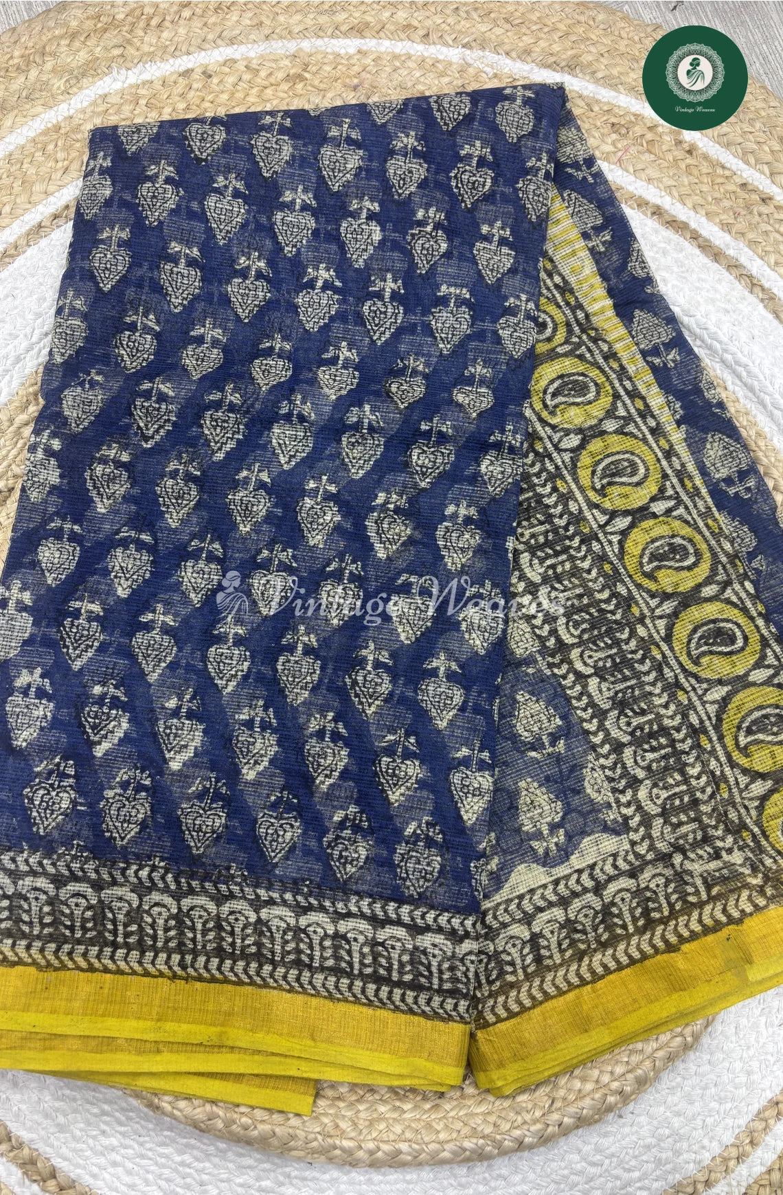Premium Kota Cotton -Blue