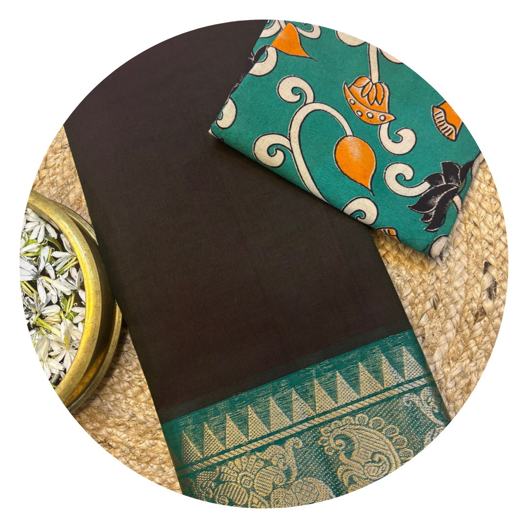 Traditional South Cotton Saree