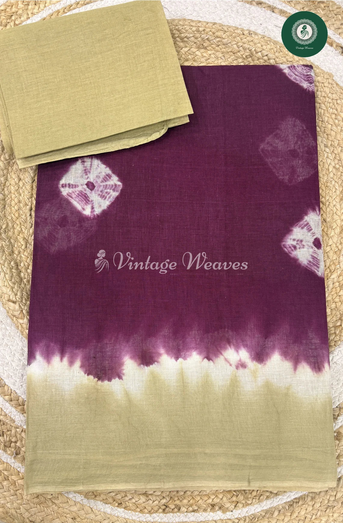 Daily Wear Cotton Saree -WinewithSkin_2