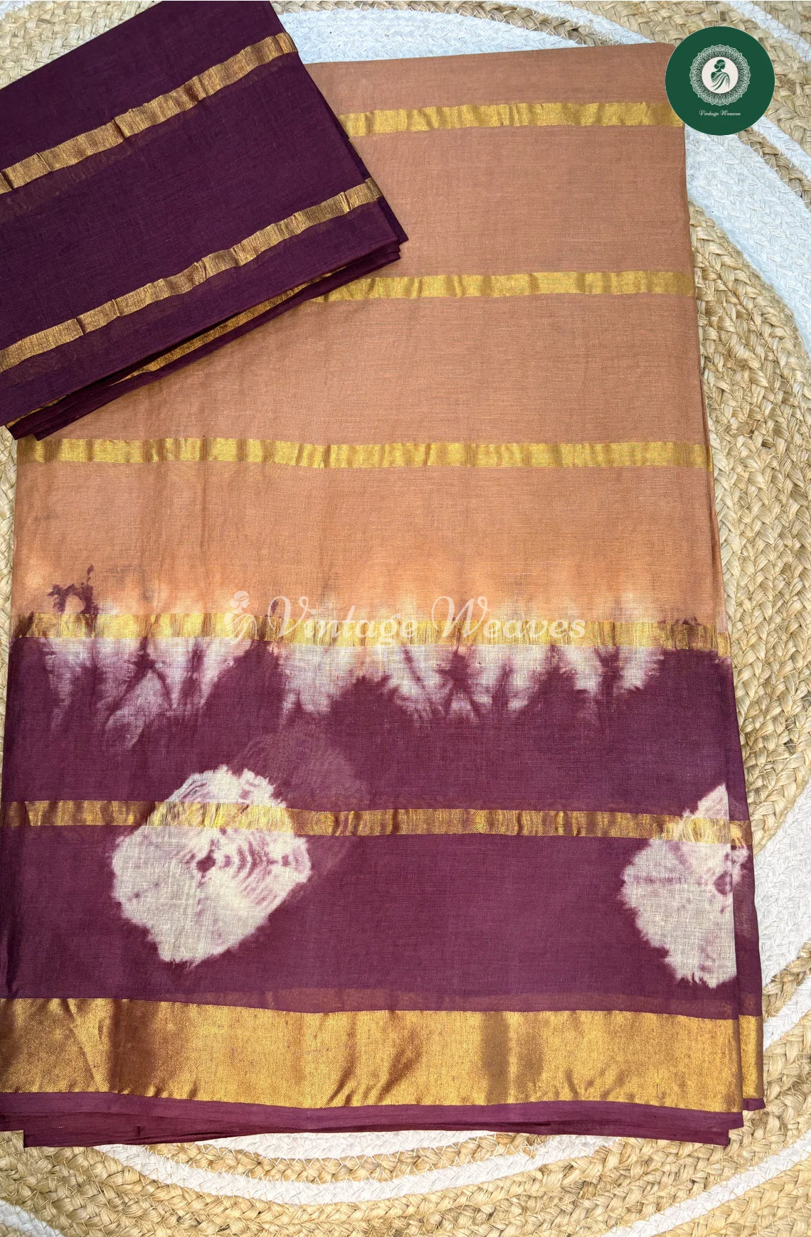 Daily Wear Cotton Saree-Skin (1)