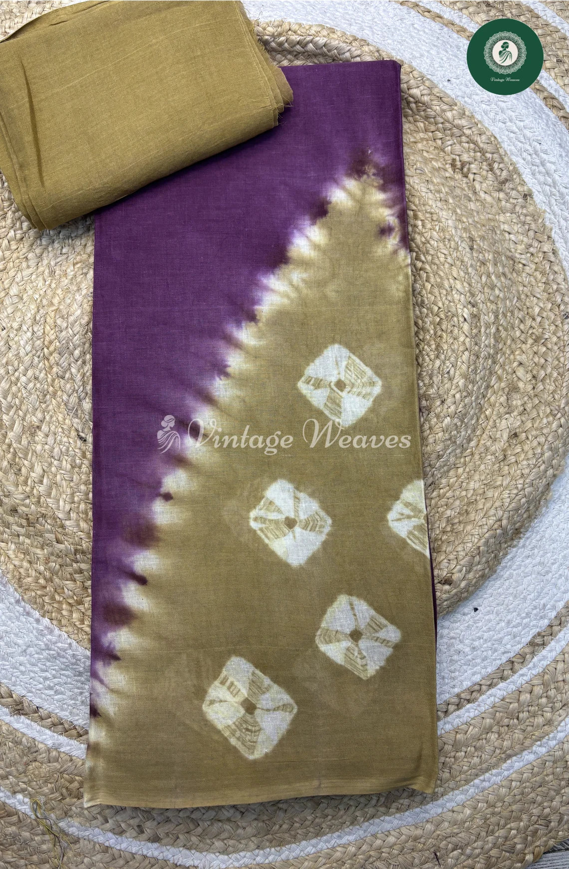 Daily Wear Cottton Saree-Skin Triangle