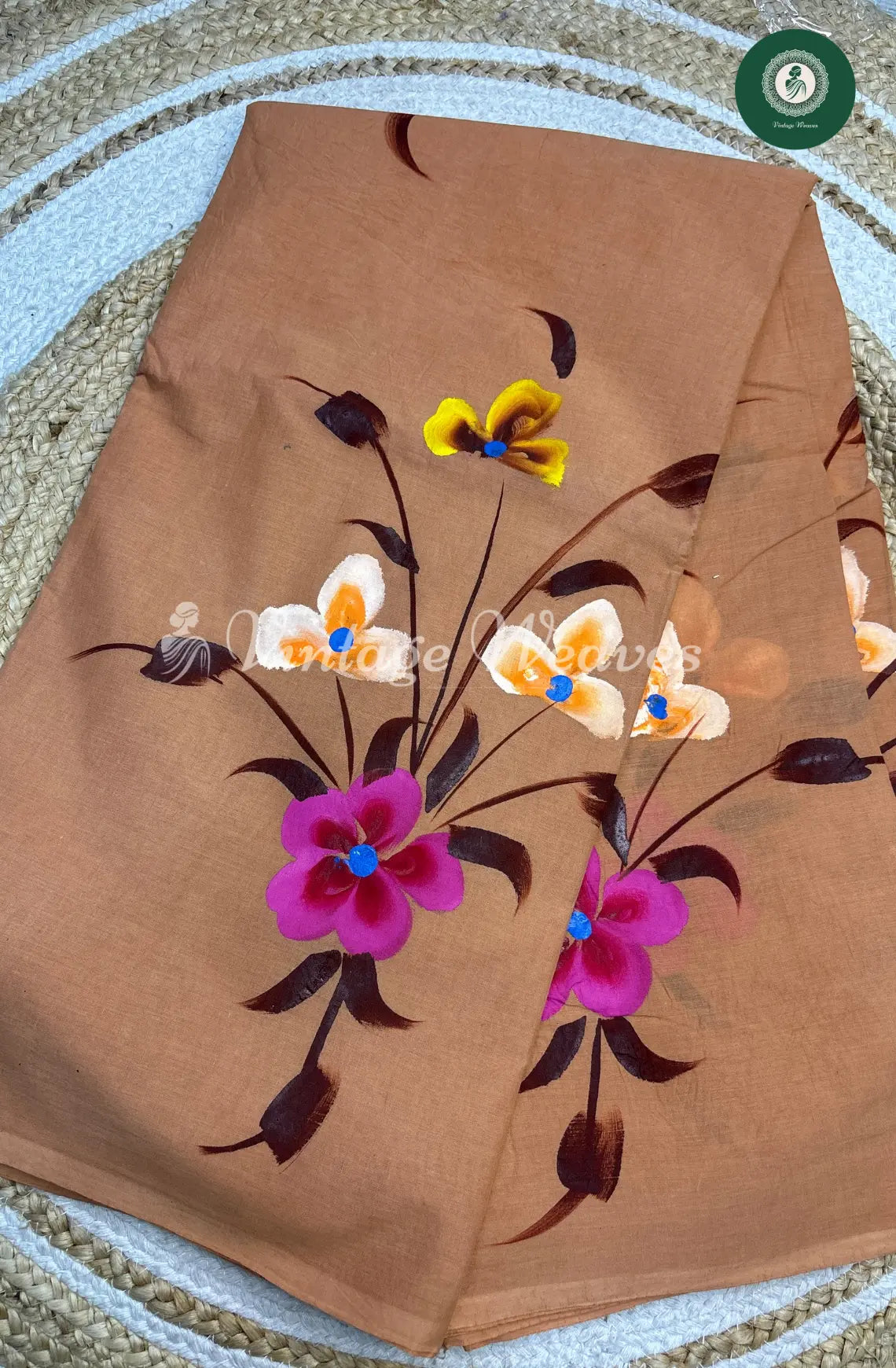 Mul cotton Handblock Print-Skin