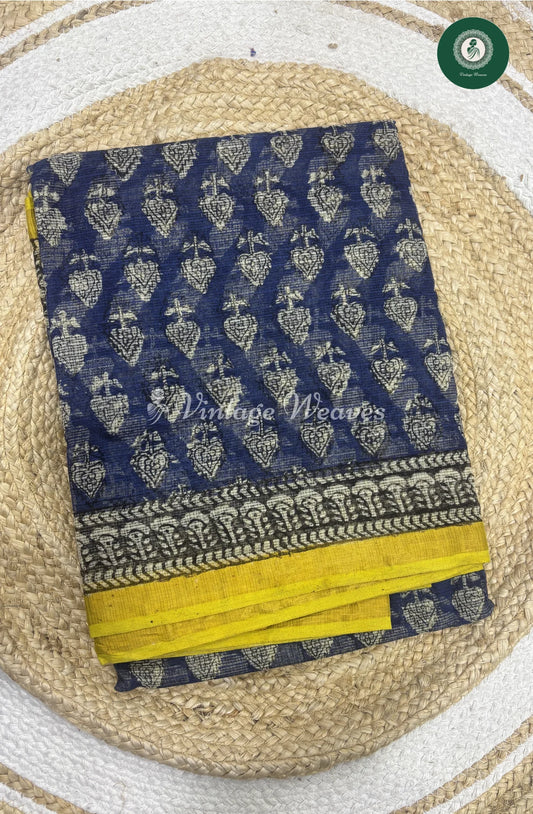 Premium Kota Cotton -Blue