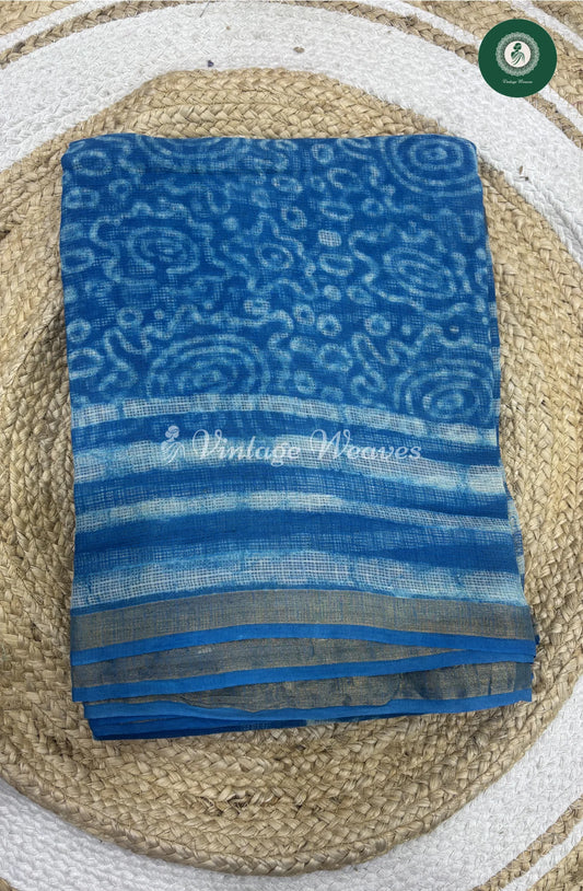 Premium Kota Cotton -Sky Blue
