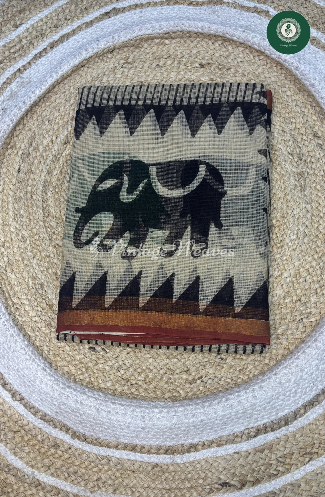 Premium Kota Cotton Saree-ElephantSandel