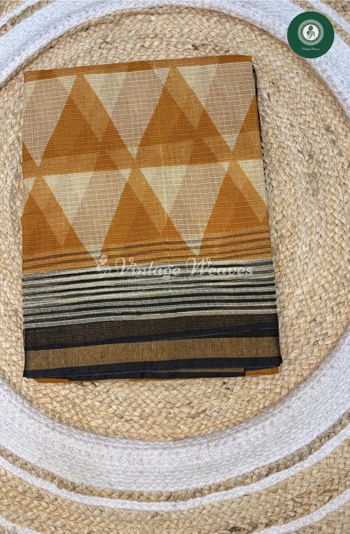 Premium Kota Cotton Saree-Triangleleaf