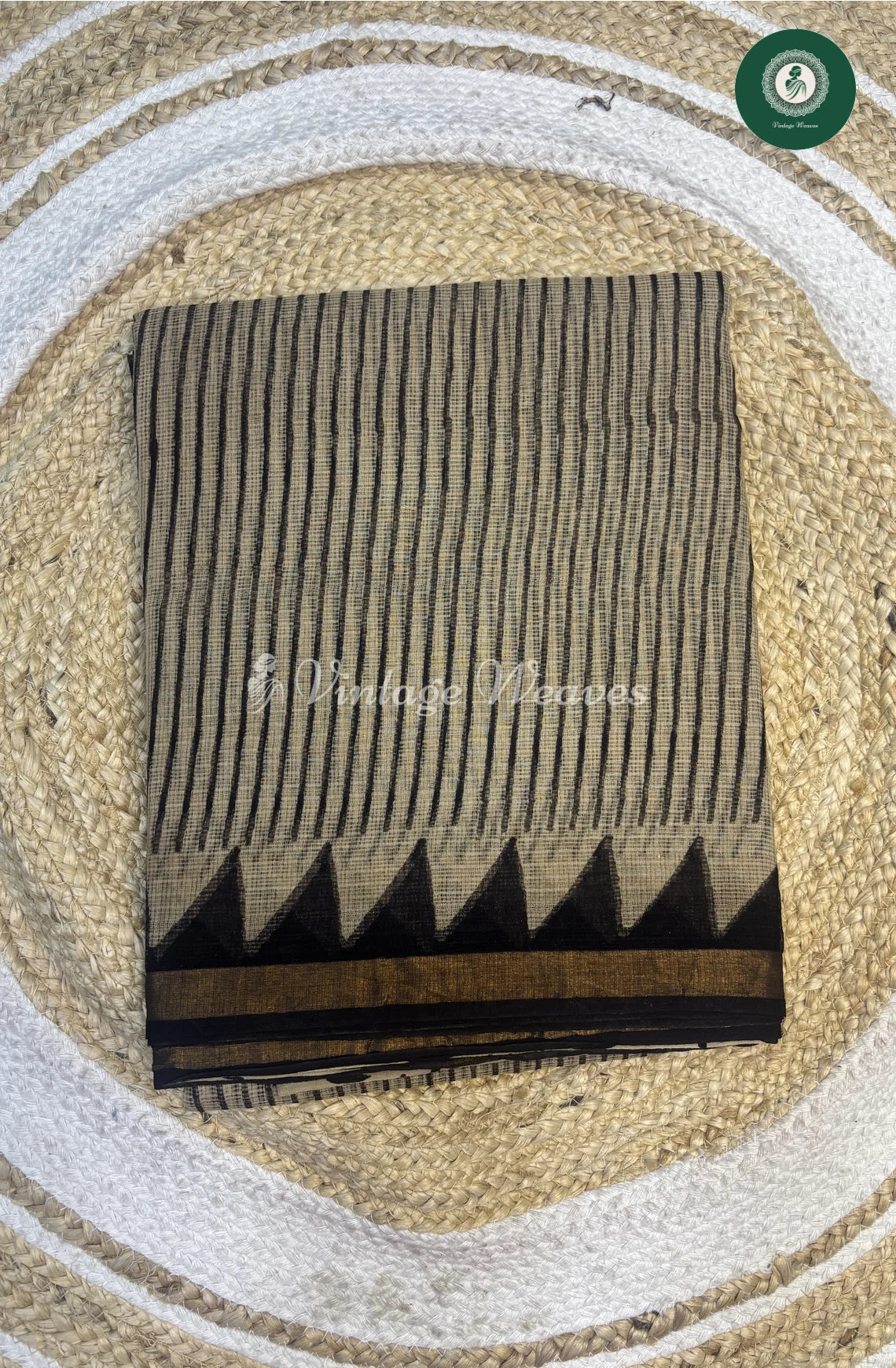 Premium Kota Cotton Saree-Vertical Lines
