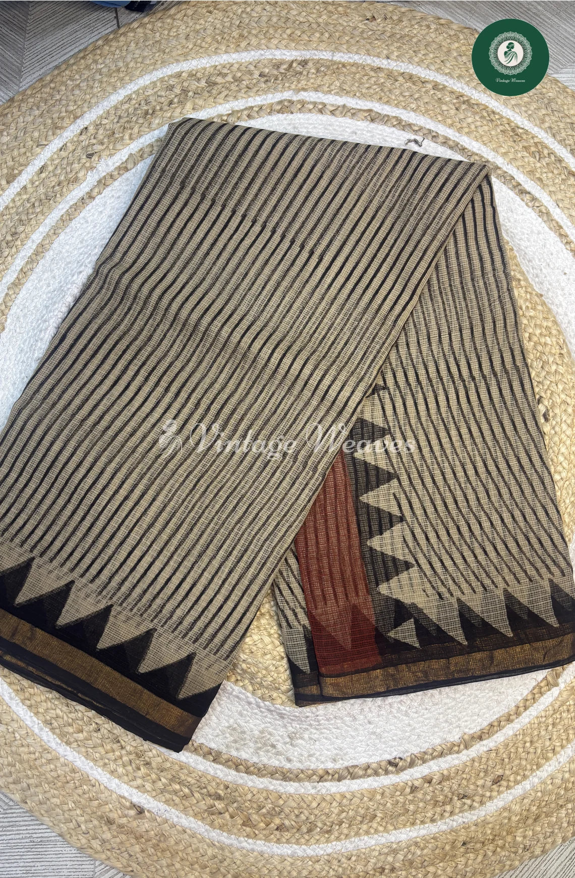 Premium Kota Cotton Saree-Vertical Lines