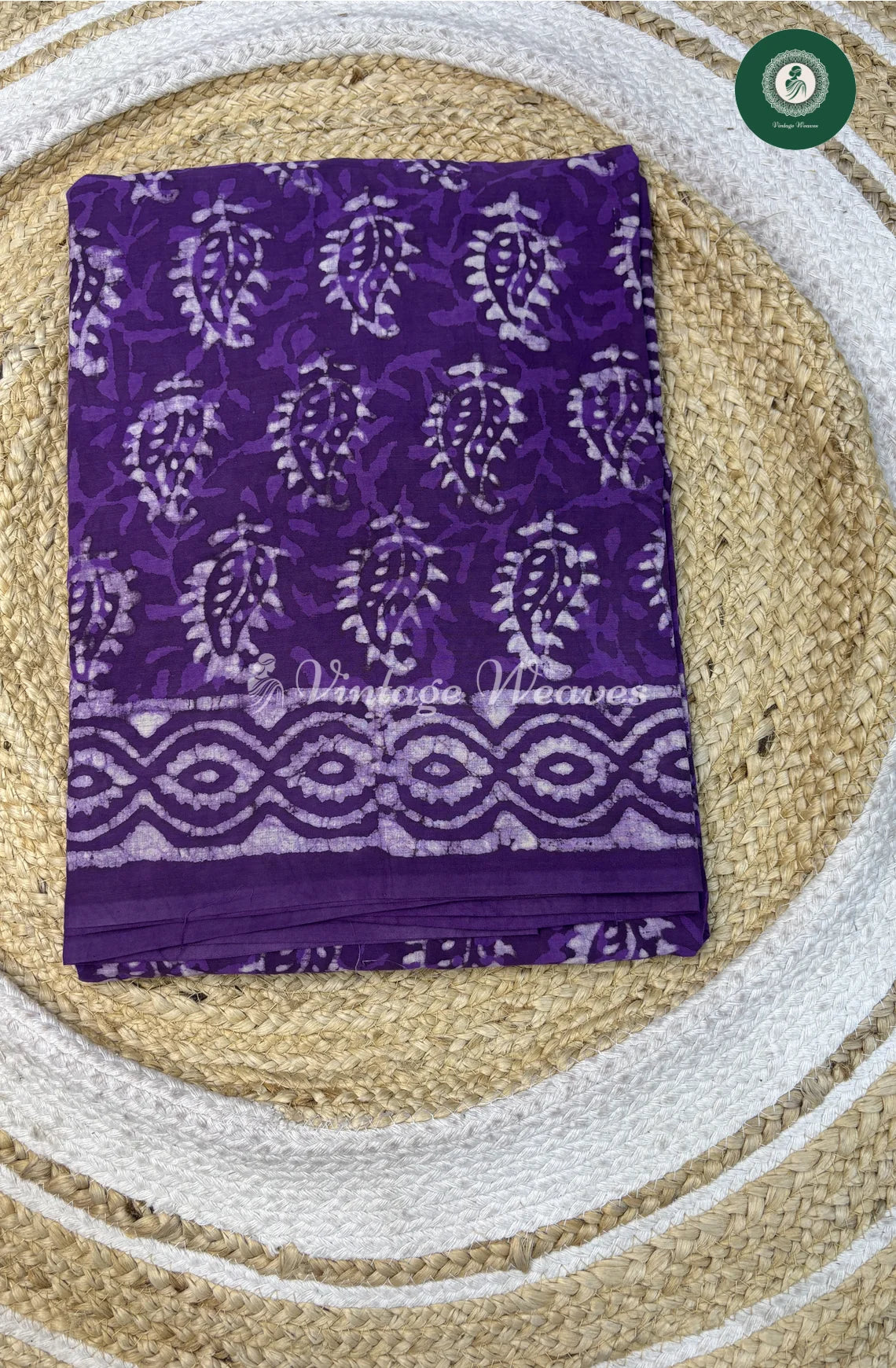 Premium Mul Cotton-PurpleMango