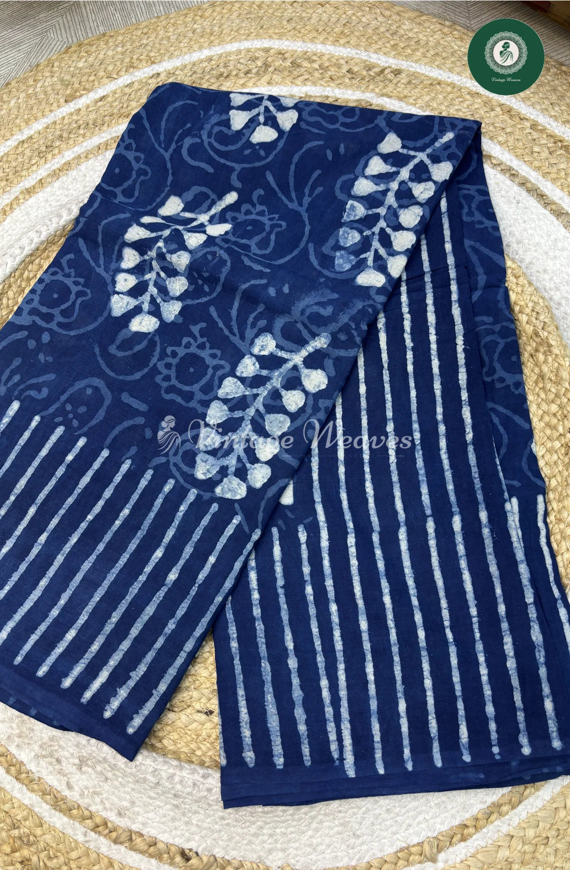Premium Mul Cotton-blueleaf
