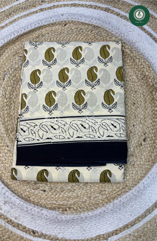 Premium Mul Cotton-creammango