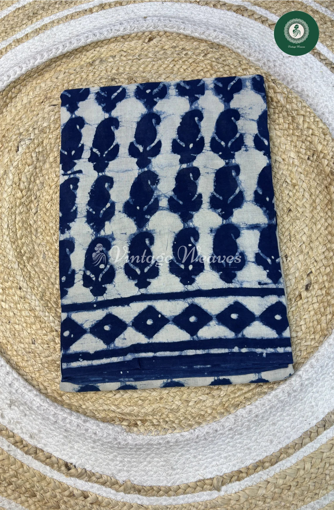 Premium Mul Cotton-mangoindigo