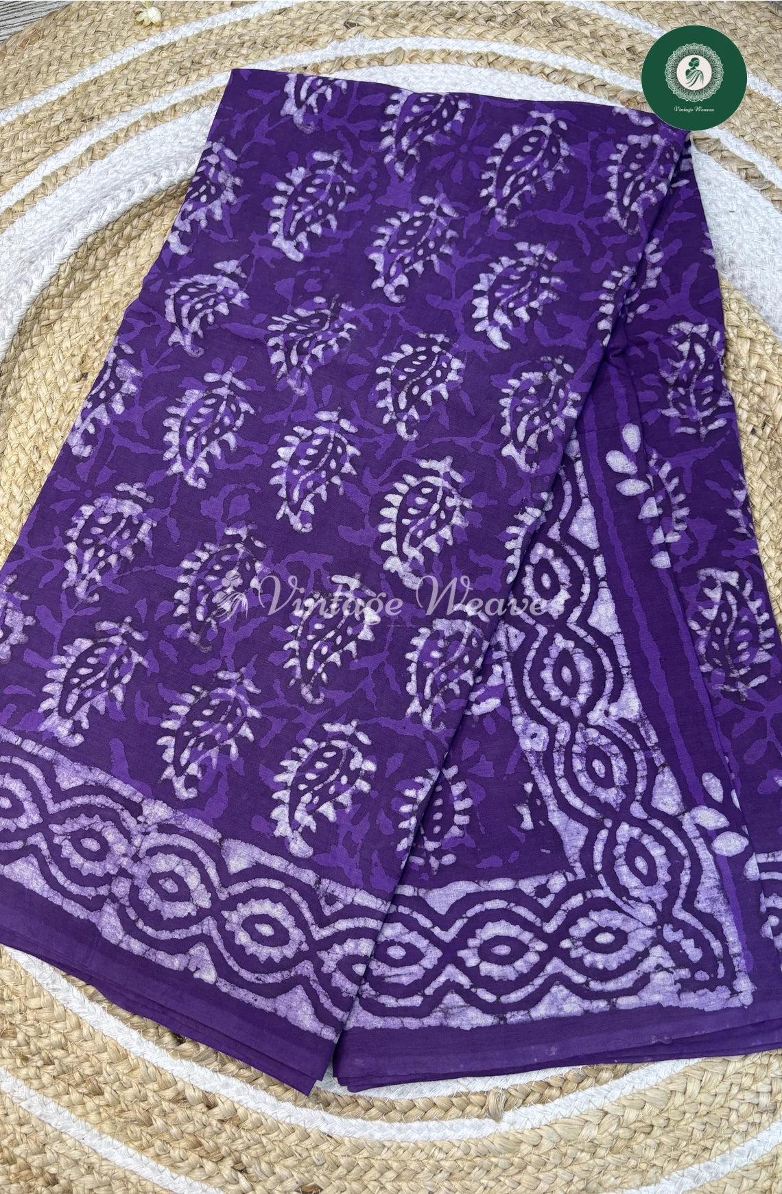 Premium Mul Cotton-PurpleMango