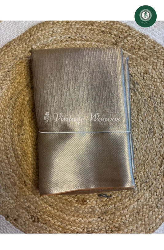 Tissue Silk Saree-Silver