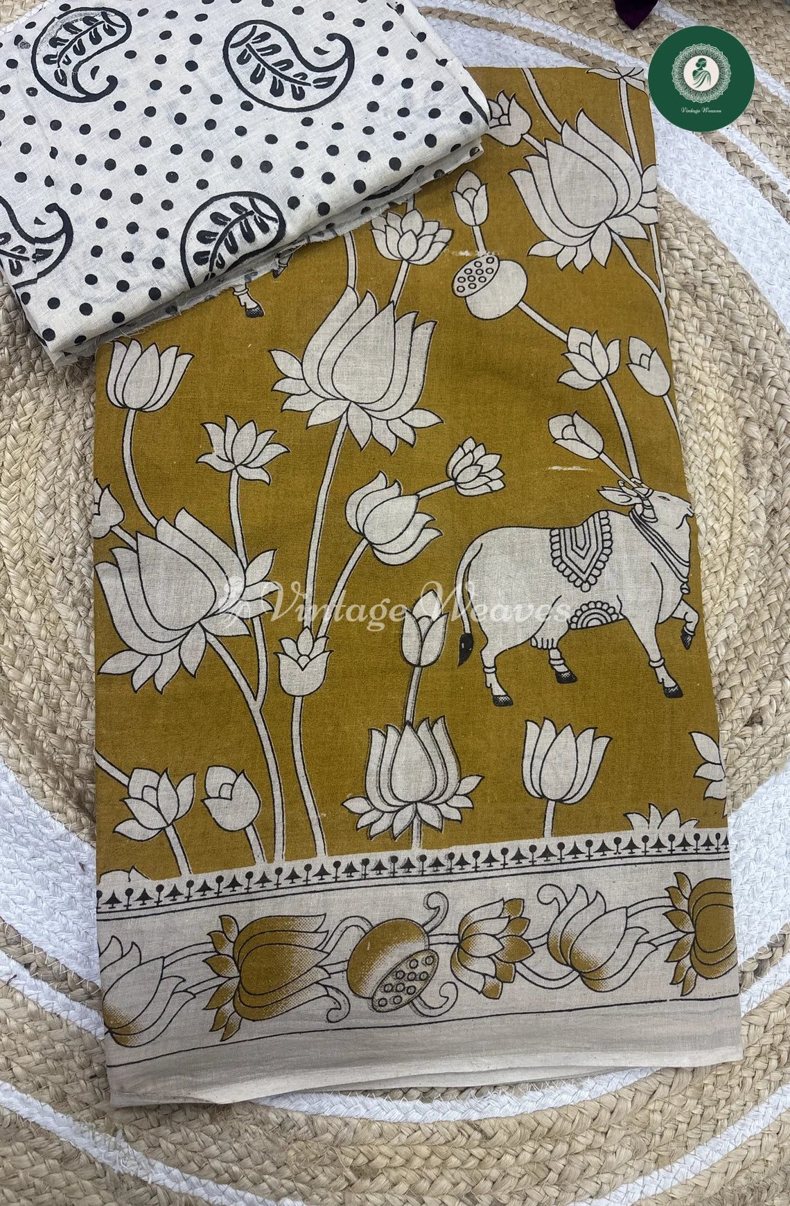 Very Soft Malai Cotton Cow-Yellow