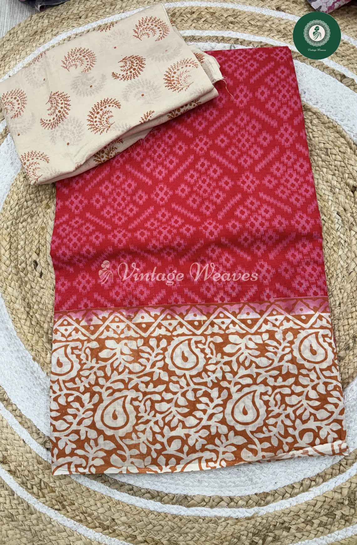 Very soft Malai Cotton-PinkWithSandel